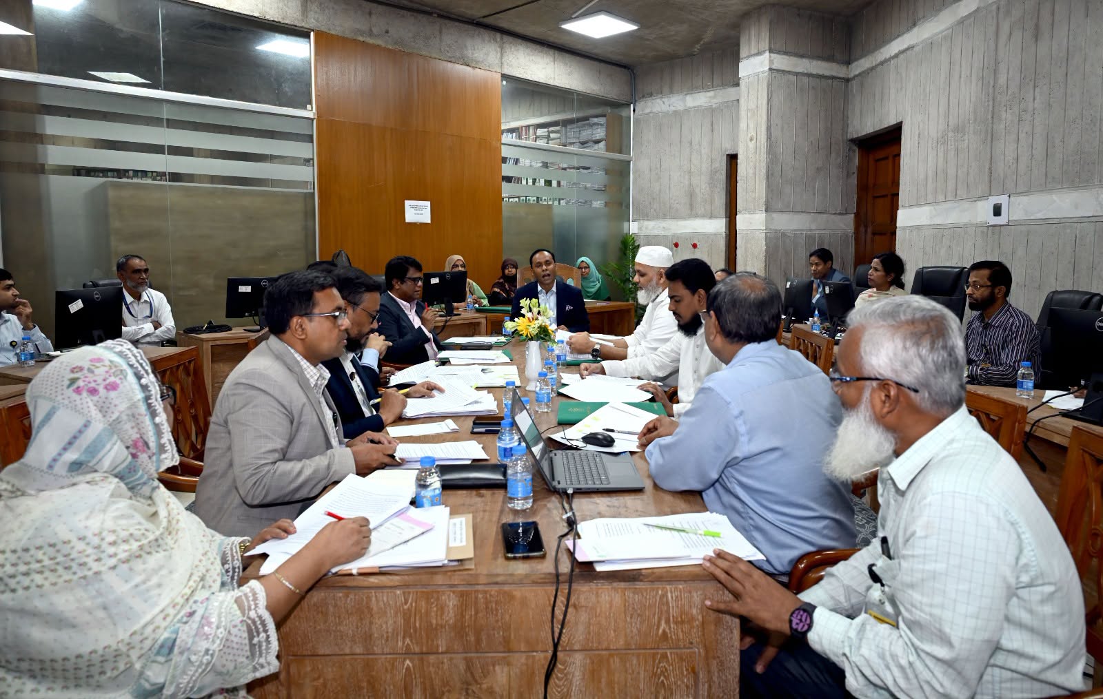 Parliamentary library committee holds 5th meeting 