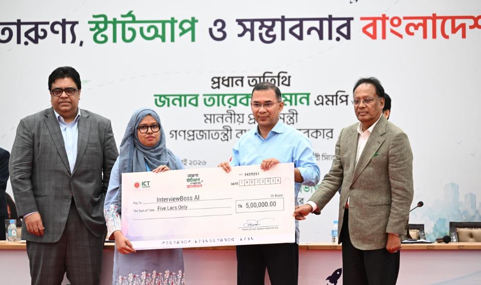 Startup entrepreneurs to get loans up to Tk 5cr without collateral: PM