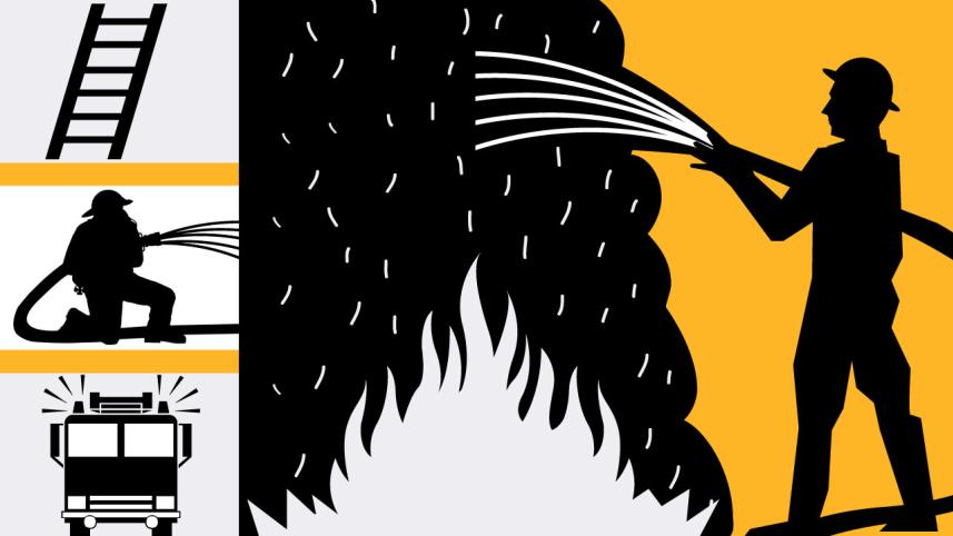 Air conditioner explosion at Bangshal barbershop injures 10