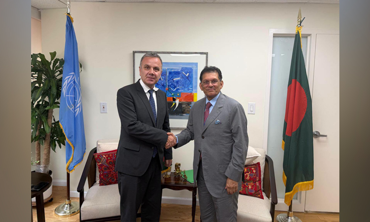 UNGA President-elect Khalilur meets European leaders in New York