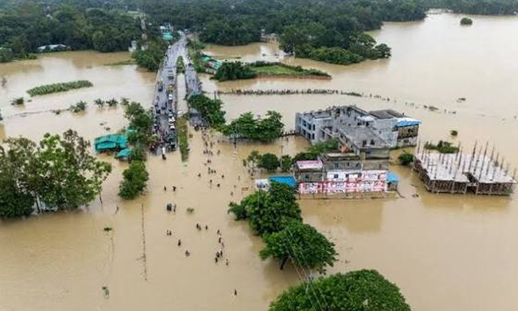 Flood situation improves in several districts; relief operations continue