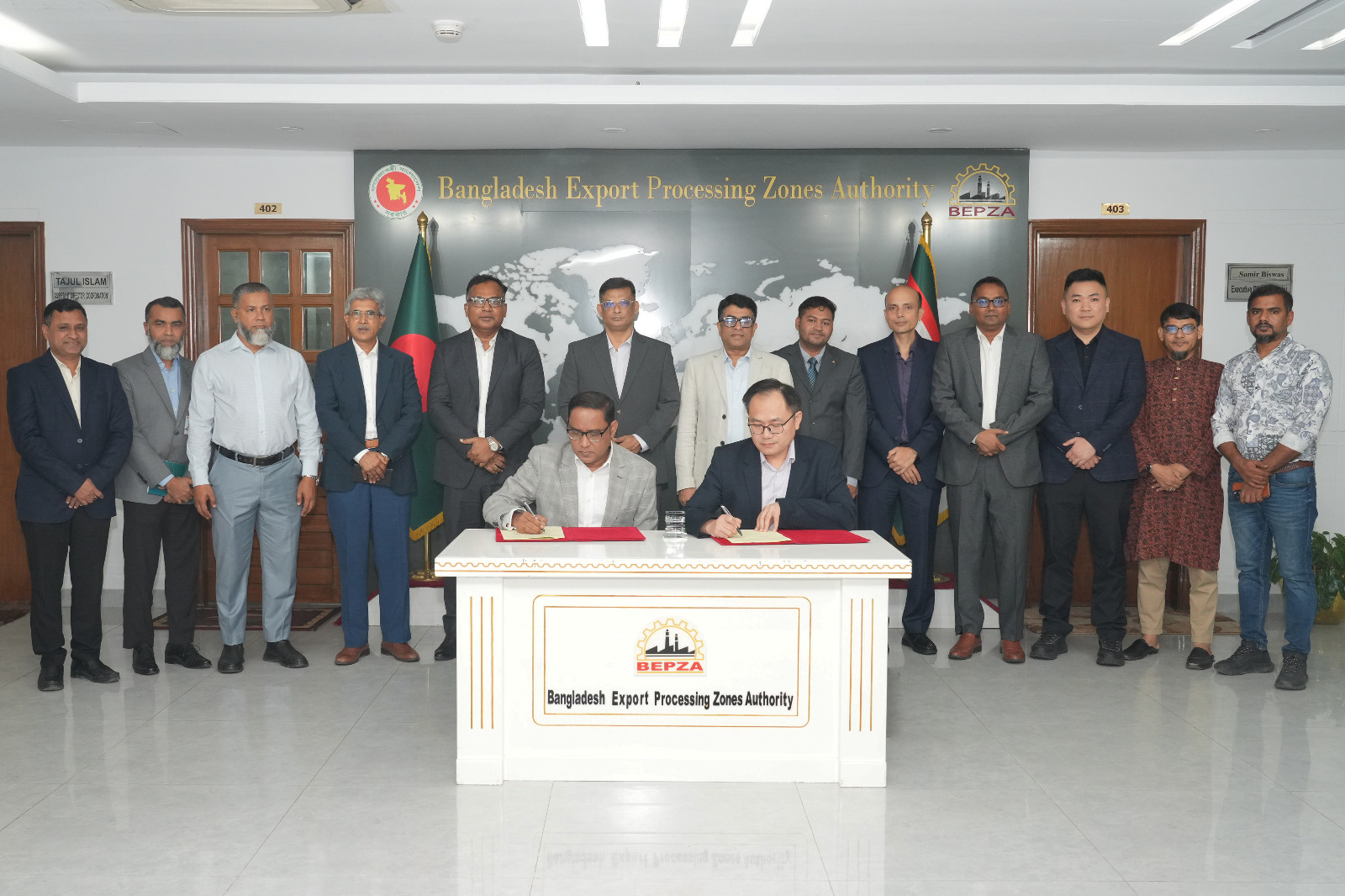 Huarun Tex to invest $30m in BEPZA Economic Zone