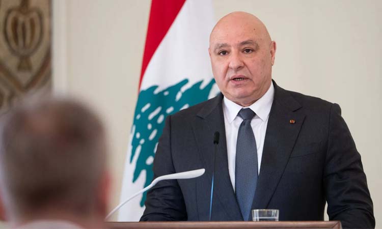 Lebanon's president departs for Washington to meet Trump