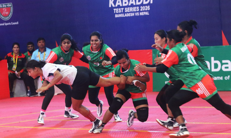 Bangladesh take 2-1 lead in women's kabaddi test series