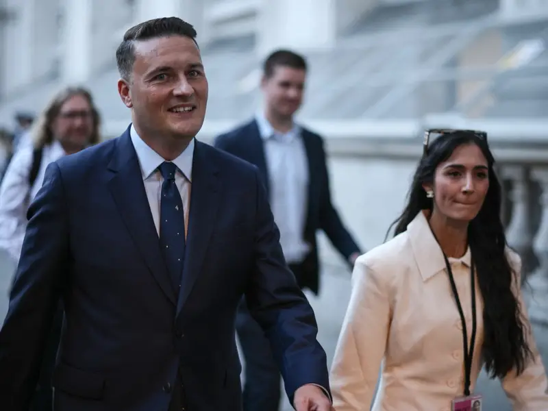 Wes Streeting named new UK defence minister