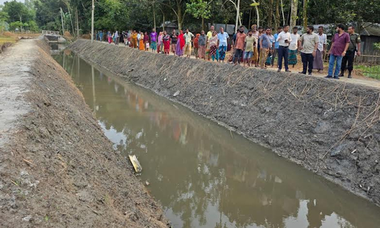 Gaibandha canal re-excavation project returns surplus Tk over 41 lakh to state treasury
