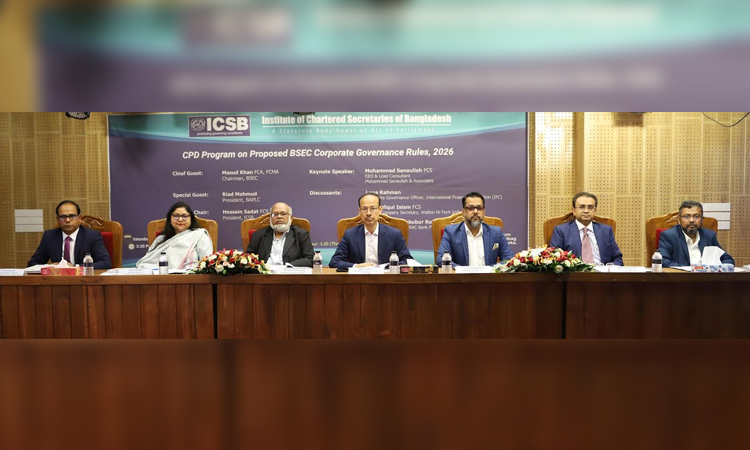 ICSB holds CPD program on 'Proposed BSEC Corporate Governance Rules, 2026'