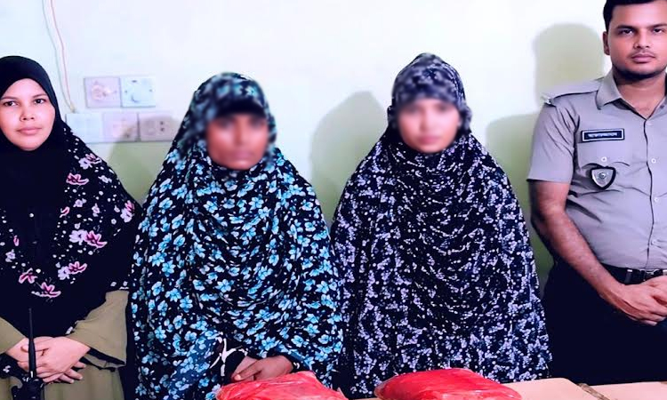 Two women held with 4-kg ganja in Rangpur metropolis