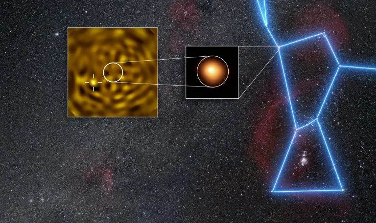 First image taken of Betelgeuse's elusive companion star
