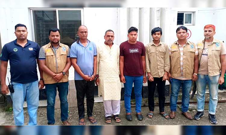 4 brokers’ gang members held in ASI recruitment exam in Rangpur