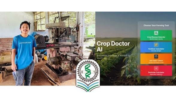 HSTU student develops AI 'Crops Doctor' for farmers