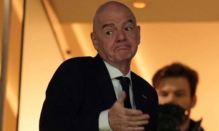 Call for Infantino to resign comes in wake of wave of support