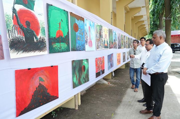 Art exhibition on July mass uprising begins at RU 