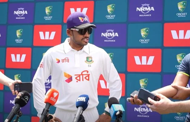 Shanto urges teammates to focus on 5-day Test battle against Australia