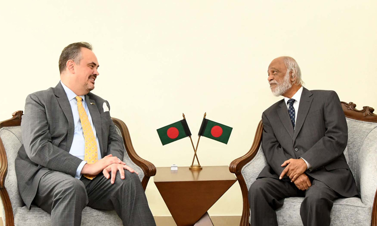 US Ambassador meets Moyeen Khan, discusses cooperation in local govt, development sectors