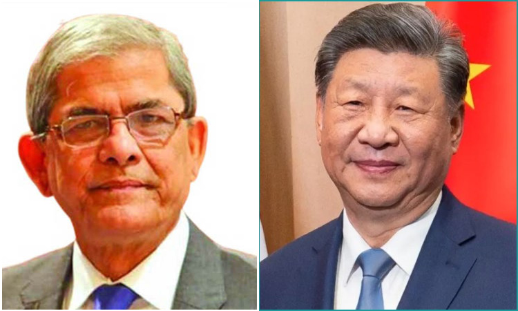 Xi Jinping congratulates Mirza Fakhrul