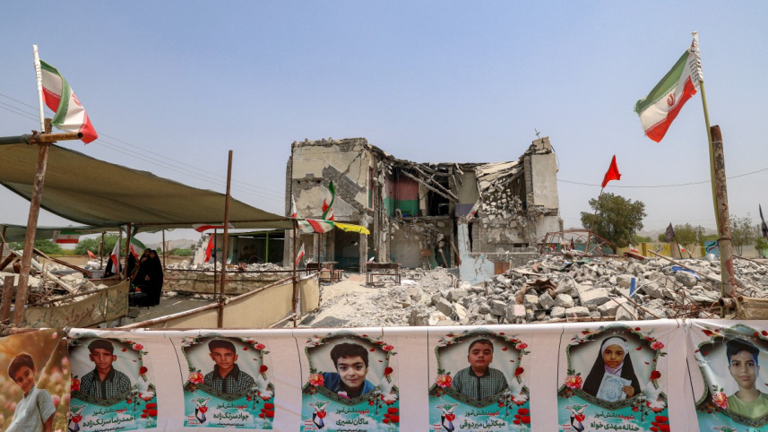 Six months on, grief still raw for Iran school parents
