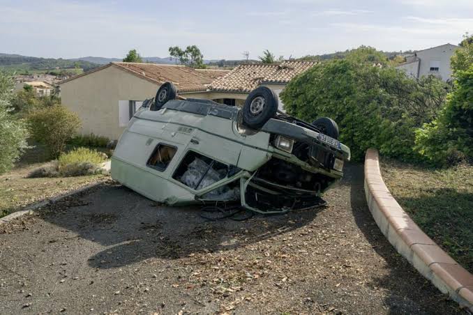 'Wartime situation': tornado ravages French village