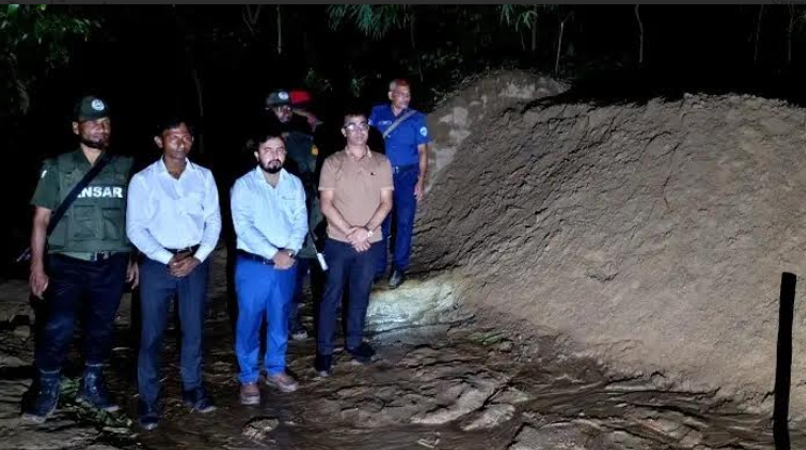 Halda drive: 20,000 cubic feet of sand, equipment seized in Ctg