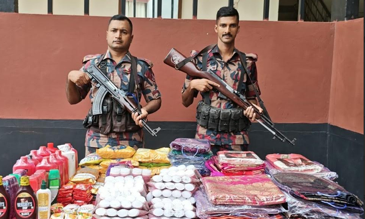 Drugs, smuggled goods seized in Jashore
