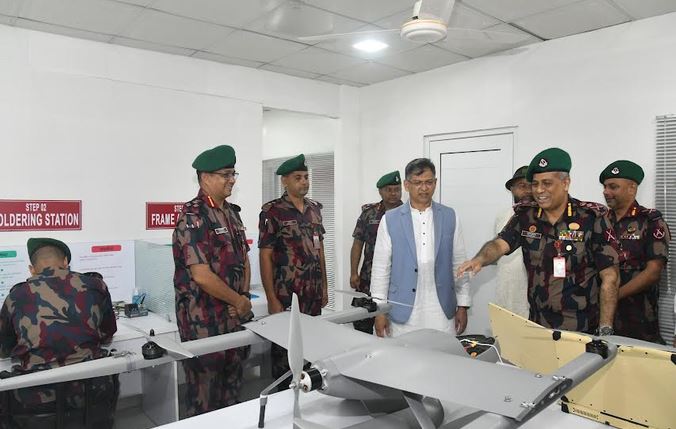 BGB launches drone warfare school in Sylhet