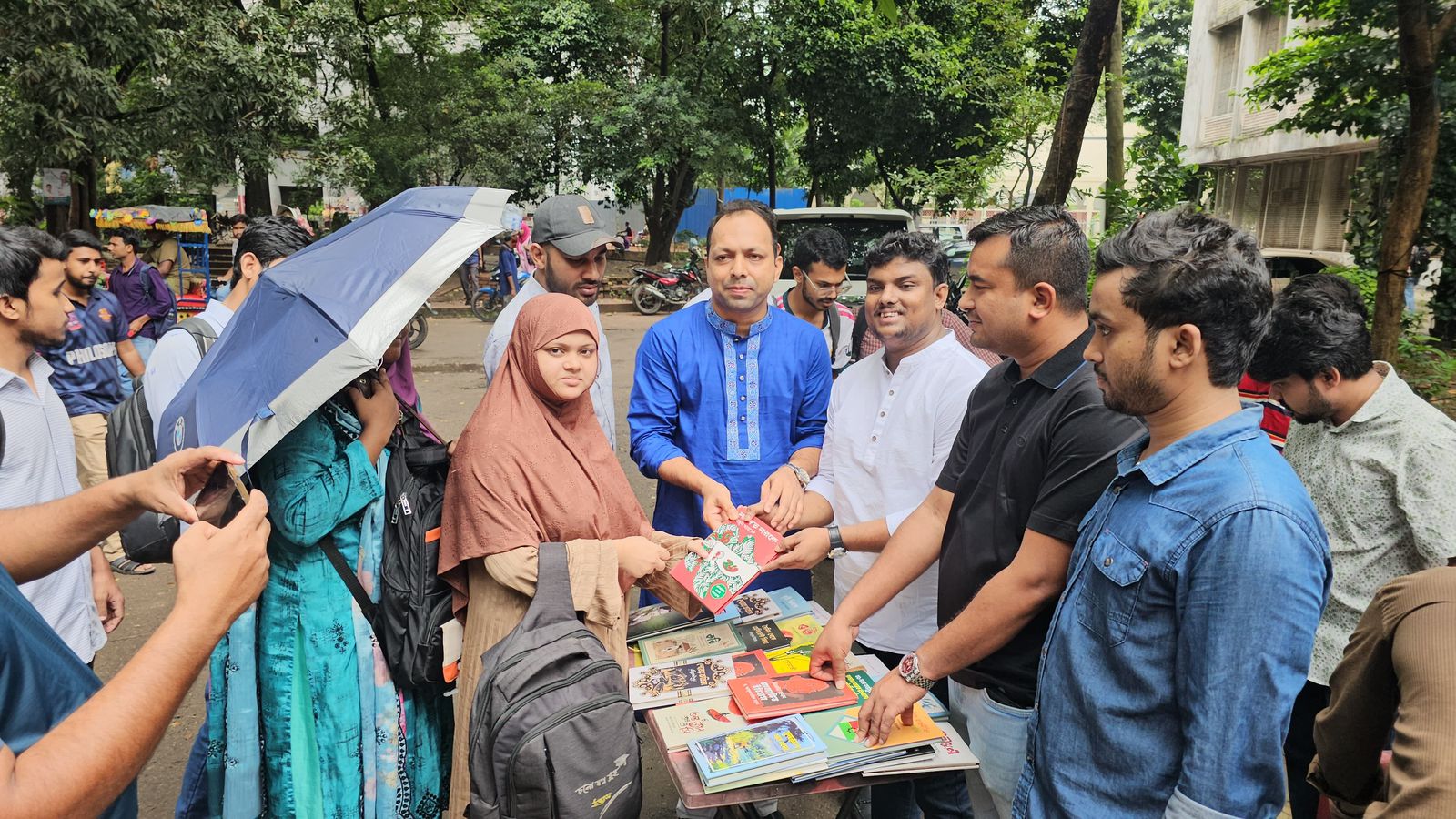Books, saplings distributed at DU marking BNP's founding anniversary