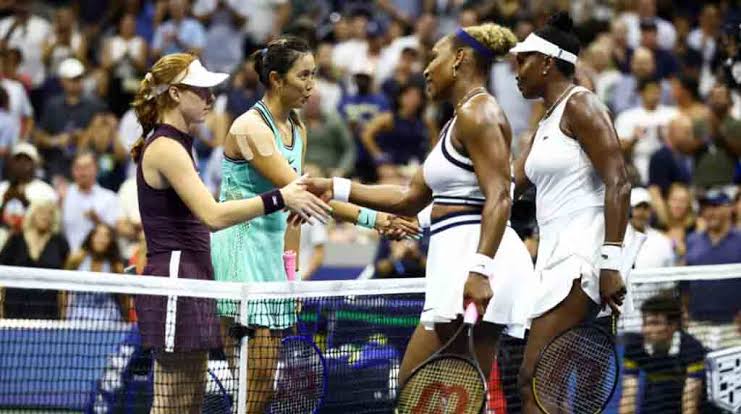 Williams sisters fall in thrilling return to US Open doubles
