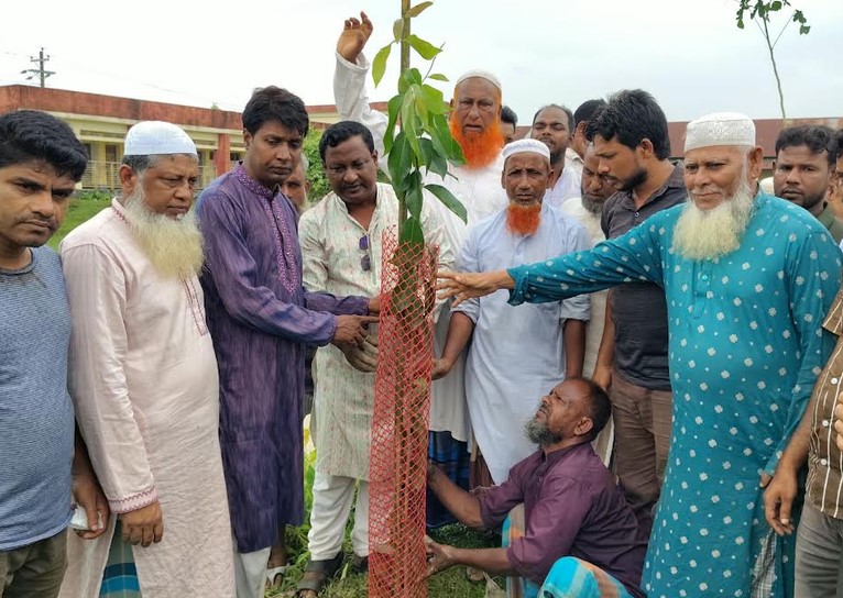 Tree plantation programme begins in Netrokona