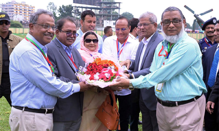 President arrives in Thakurgaon on two-day visit