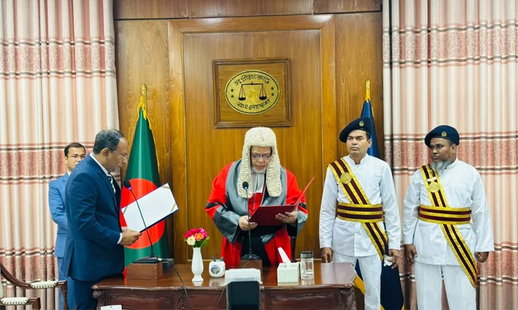 PSC chairman takes oath 