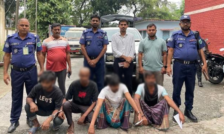 Four jailed for drug offences in Puthia