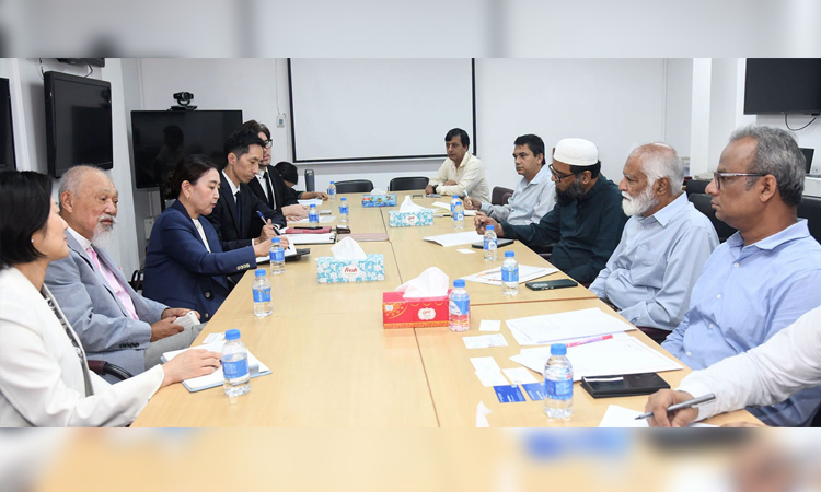 Japanese delegation meets state minister for disaster over Rohingya crisis