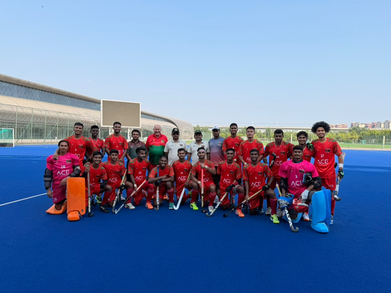 Bangladesh Hockey team go down fighting 6-5 to China