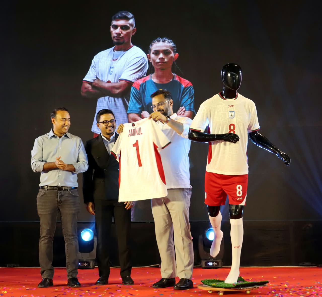National football team's new official jersey unveiled