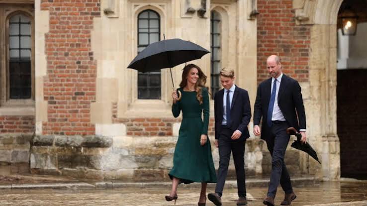 UK's Prince George starts at Eton College