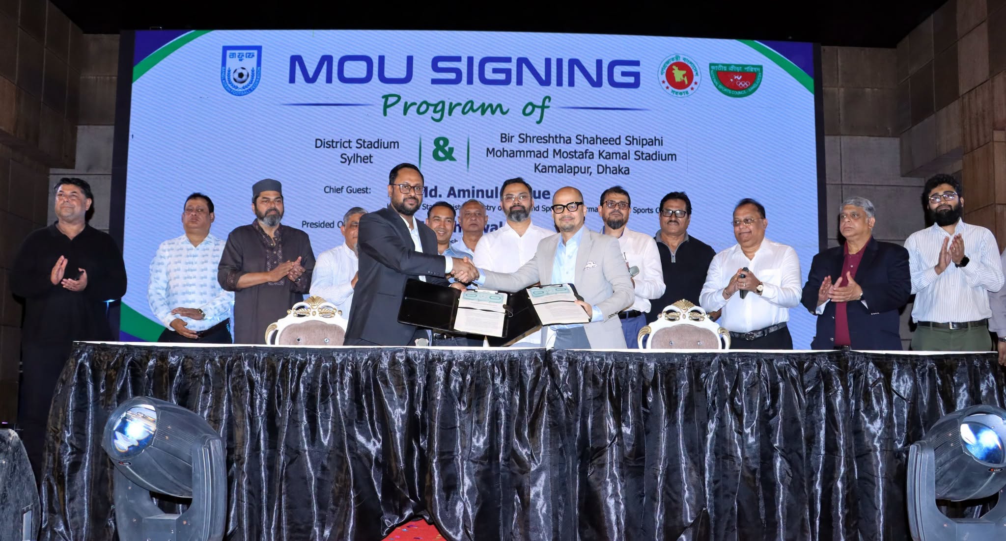 NSC hands over two stadiums to BFF