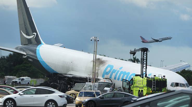 Pilots in Amazon cargo plane Miami crash released from hospital