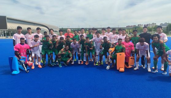 National hockey team lose fourth practice match to China