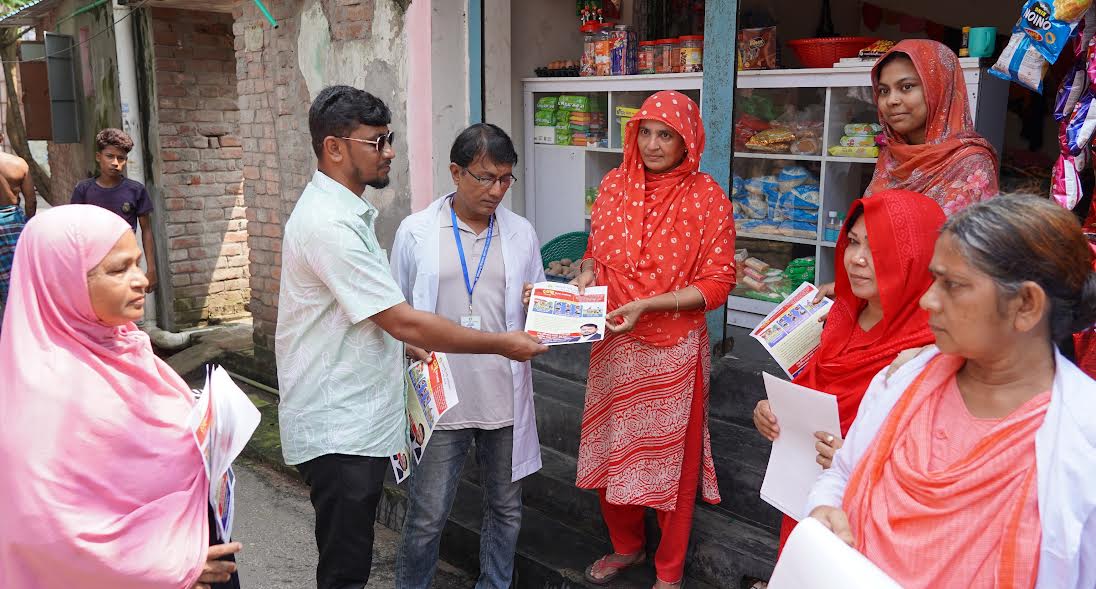 RCC starts distributing public awareness leaflets for dengue prevention 