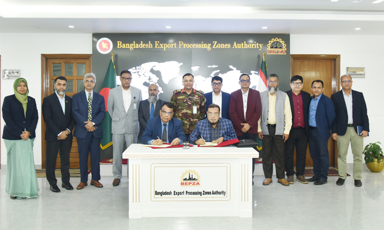 বেপজা অর্থনৈতিক অঞ্চলে এক্সোসরিজ কারখানা স্থাপন করবে ইপিএল