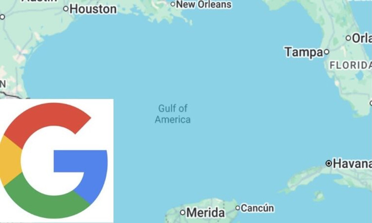 মেক্সিকো উপসাগরের নাম পরিবর্তন করে 'আমেরিকা উপসাগর' করলো গুগল