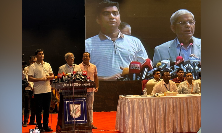 ছাত্রদের নতুন দলকে আমরা স্বাগত জানাবো: মির্জা ফখরুল 