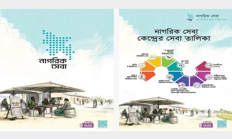 এক ঠিকানায় সব নাগরিক সেবা দিতে শুরু হচ্ছে ‘নাগরিক সেবা’