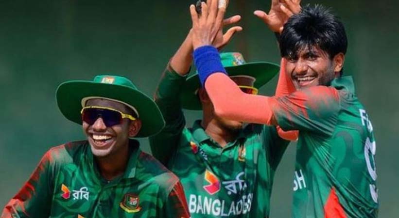 শেষ ম্যাচ পরিত্যক্ত হওয়ায় সিরিজ জিতল বাংলাদেশ অনূর্ধ্ব-১৯ দল