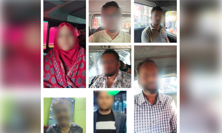 ডিবির অভিযানে সাবেক এমপিসহ সাতজন গ্রেফতার