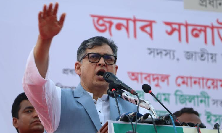 আওয়ামী লীগের মৃত্যু হয়েছে ঢাকায়, দাফন দিল্লিতে : সালাহউদ্দিন আহমেদ