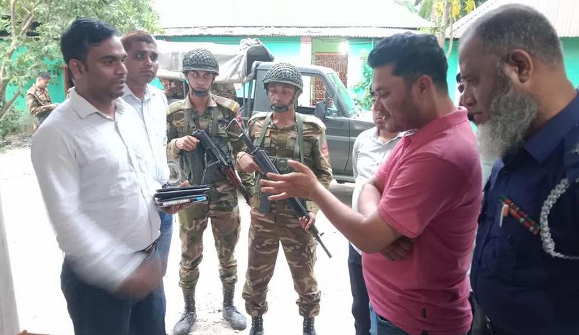 সেনাবাহিনীর সহায়তায় অভিযানে সিরাজগঞ্জে ব্রিটিশ টোব্যাকো ডিপোর মালিককে ৫০ হাজার টাকা জরিমানা