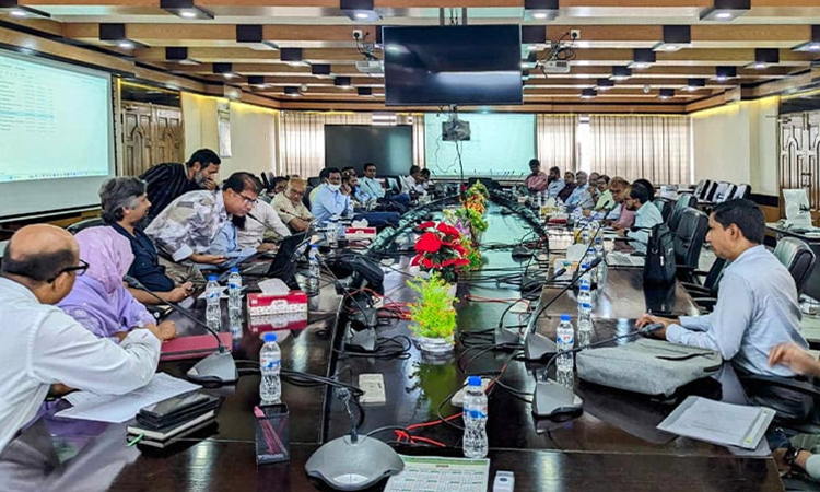 দিনাজপুর হাবিপ্রবি গবেষণা প্রকল্প পরিদর্শনে বিজ্ঞান ও প্রযুক্তি মন্ত্রণালয়ের মনিটরিং টিম