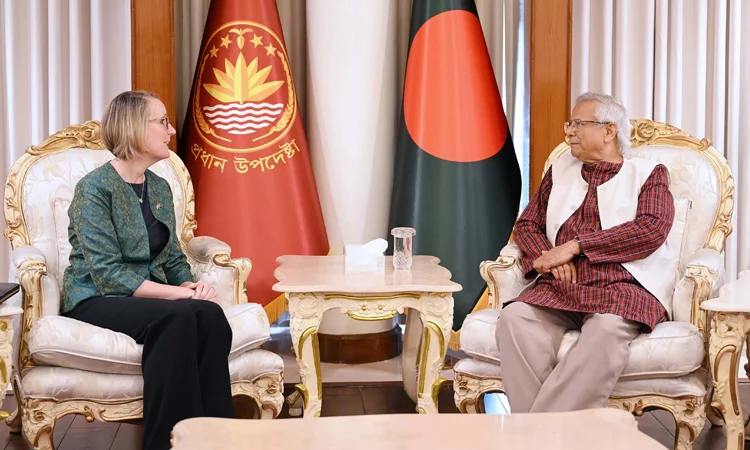 প্রধান উপদেষ্টার সঙ্গে ব্রিটিশ হাইকমিশনারের সাক্ষাৎ