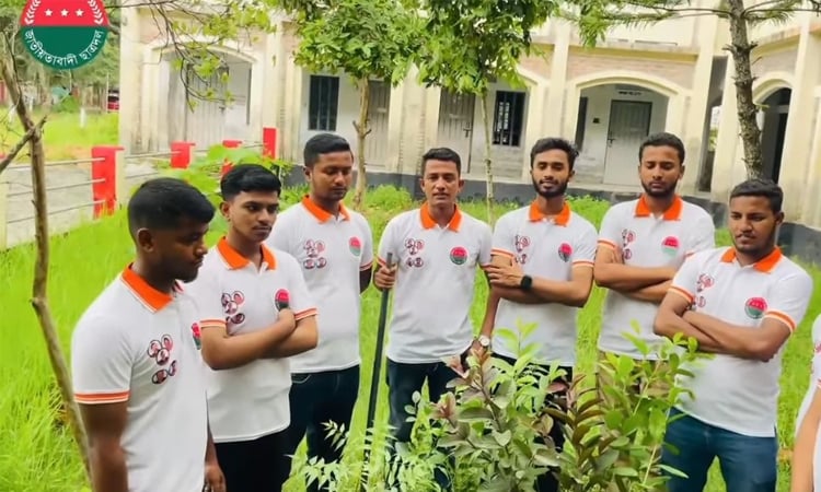 বিএনপির অঙ্গ ও সহযোগী সংগঠনের উদ্যোগে বৃক্ষরোপণ কর্মসূচি